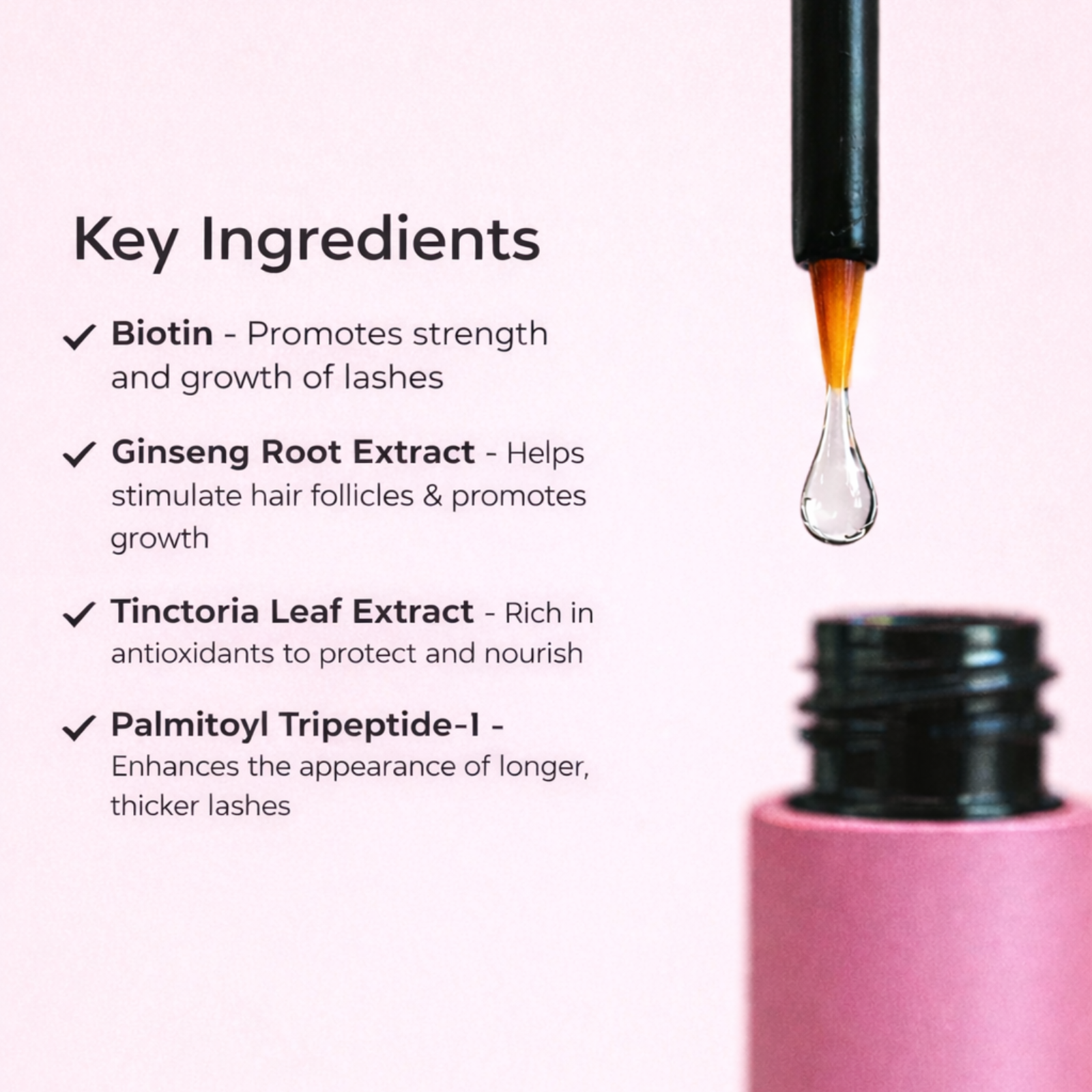 Wicked Lashes Peptide Lash & Brow Serum - Image 2