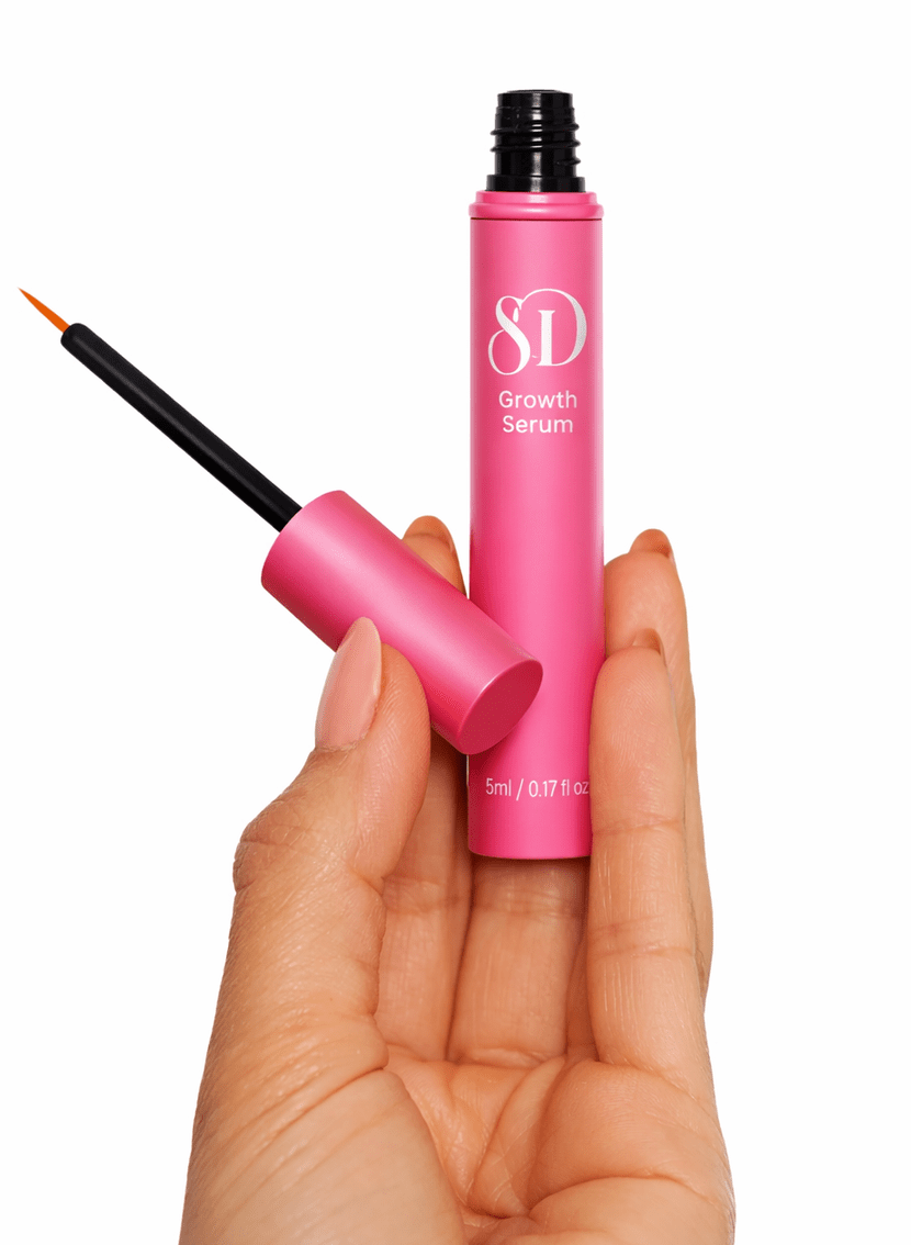 Sugar Devil eyelash growth serum bottle
