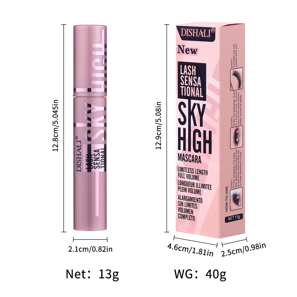 Dishali Lash Sensational Sky High Mascara - Image 4